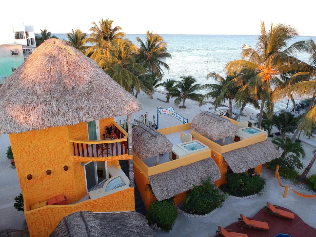 Seaside Cabanas Hotel Caye Corker Buitenkant foto