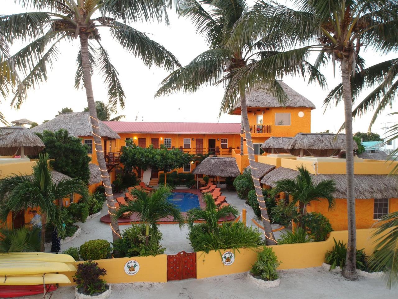 Seaside Cabanas Hotel Caye Corker Buitenkant foto